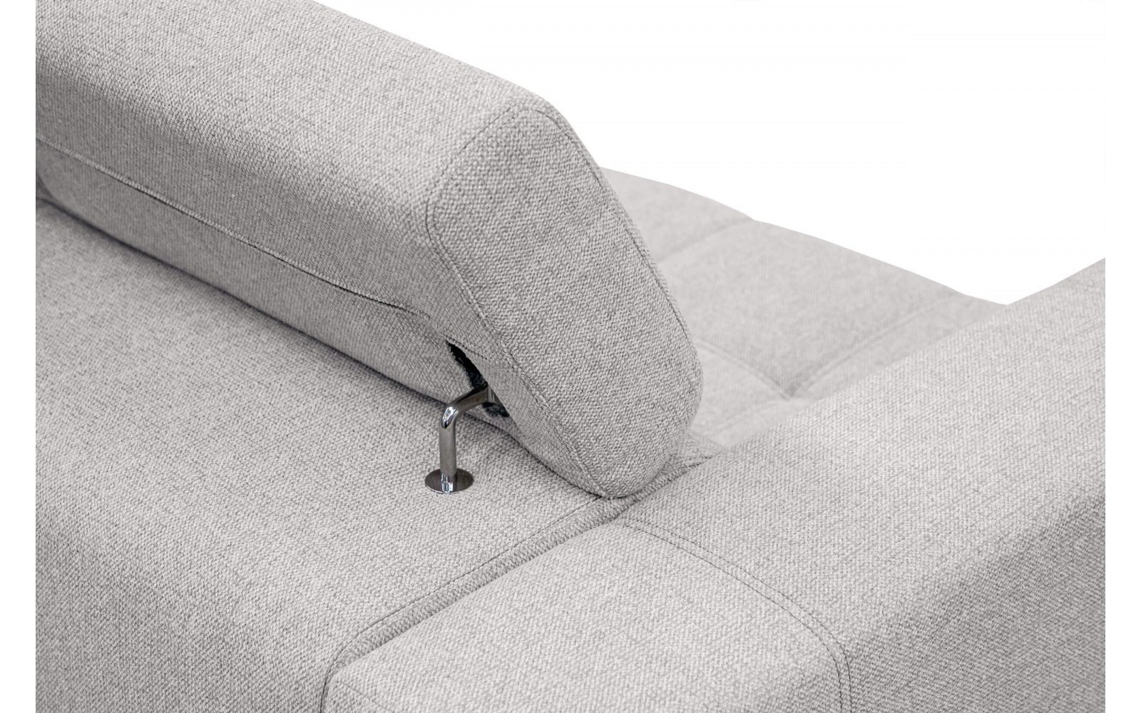 Canapé droit 3 places avec siège extensible électrique QUARTZ