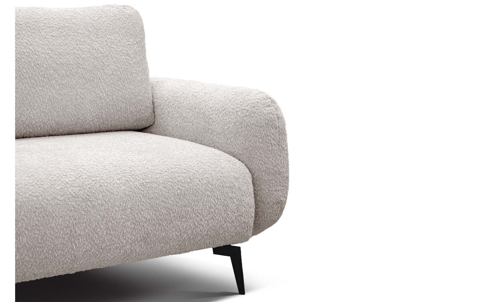 Canapé 2 places FEBE, écru