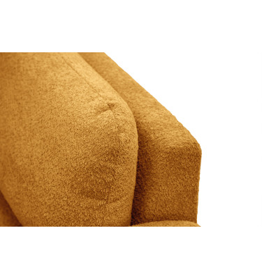 Canapé 2 places FEBE, moutarde