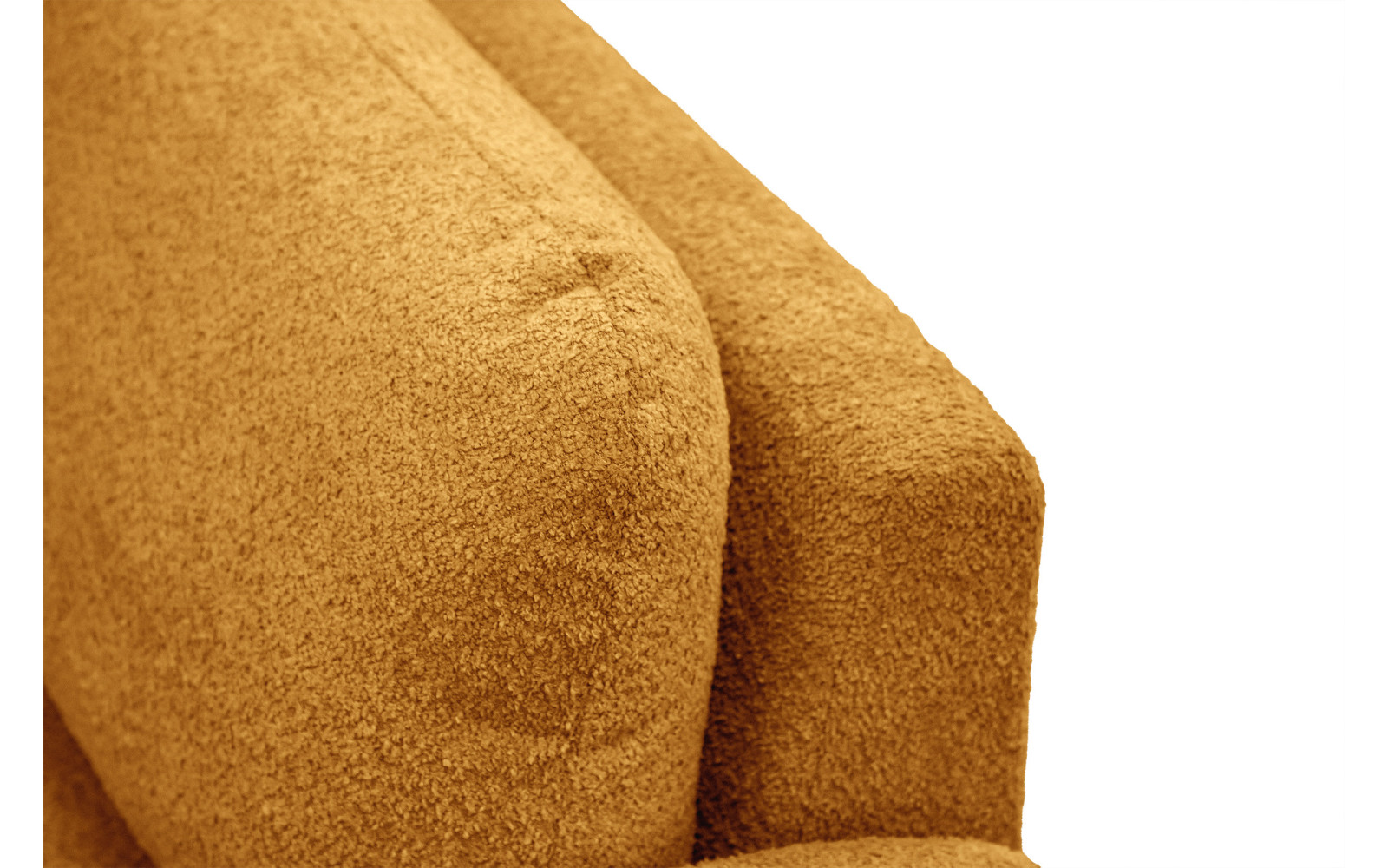 Canapé 2 places FEBE, moutarde