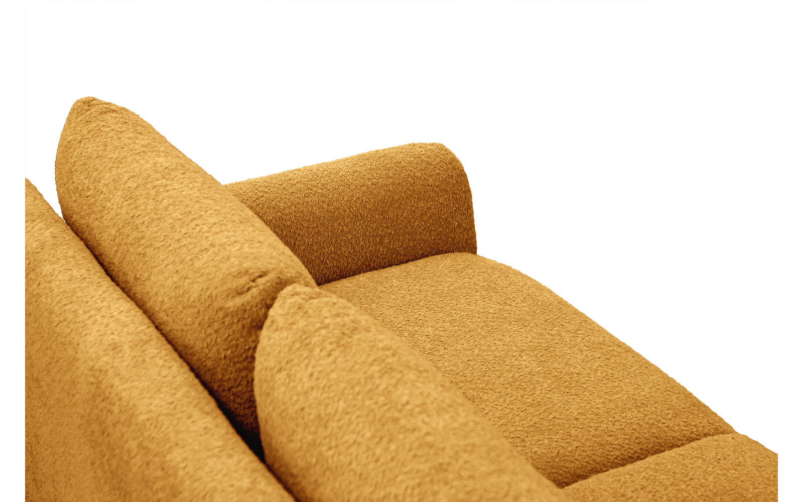 Canapé 2 places FEBE, moutarde