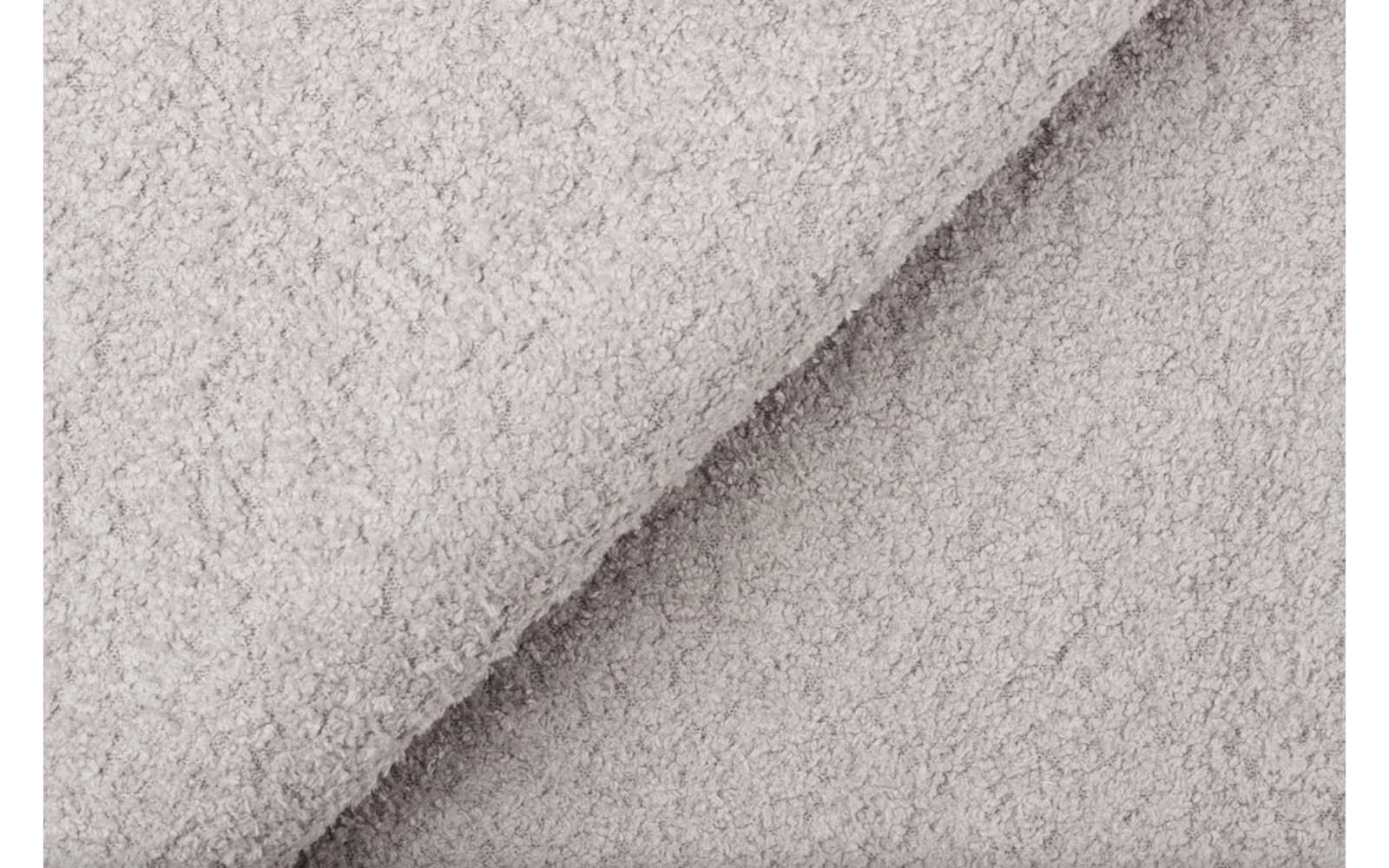 Canapé 2 places FEBE, gris clair