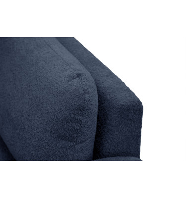 Canapé 2 places FEBE, bleu marine