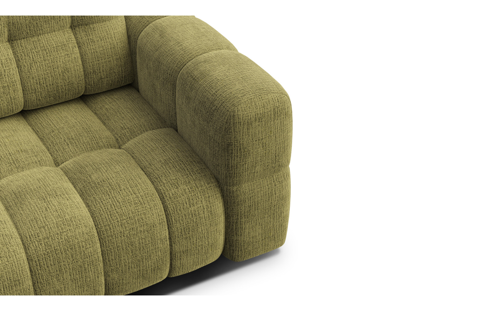 Canapé 2 places CLOUDI, olive 