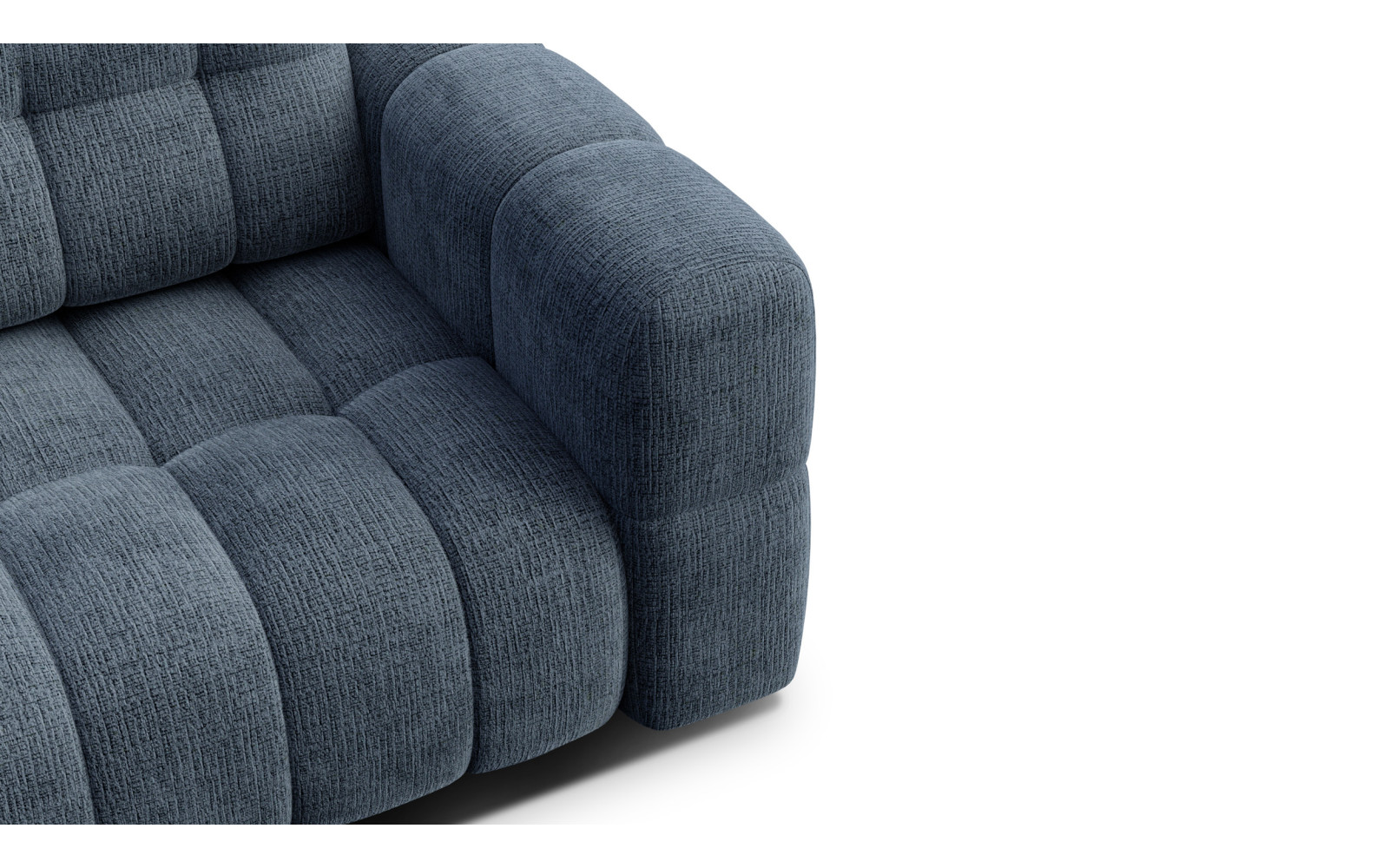 Canapé CLOUDI 2,5 places, bleu marine