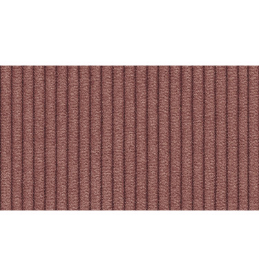 Canapé d'angle gauche 3 places tissu rose - TAUER