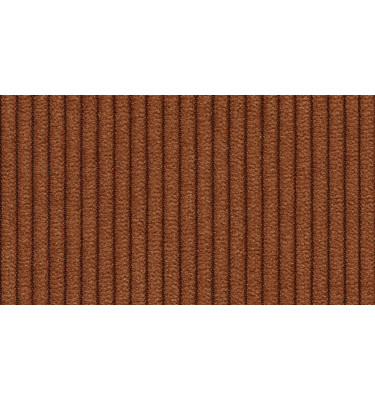 Canapé d'angle gauche 3 places tissu orange - TAUER