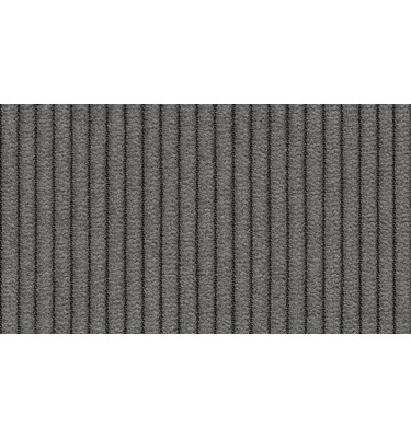 Canapé d'angle gauche 3 places tissu gris foncé - TAUER