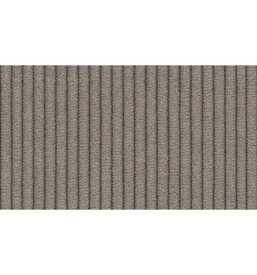 Canapé d'angle gauche 3 places tissu taupe - TAUER