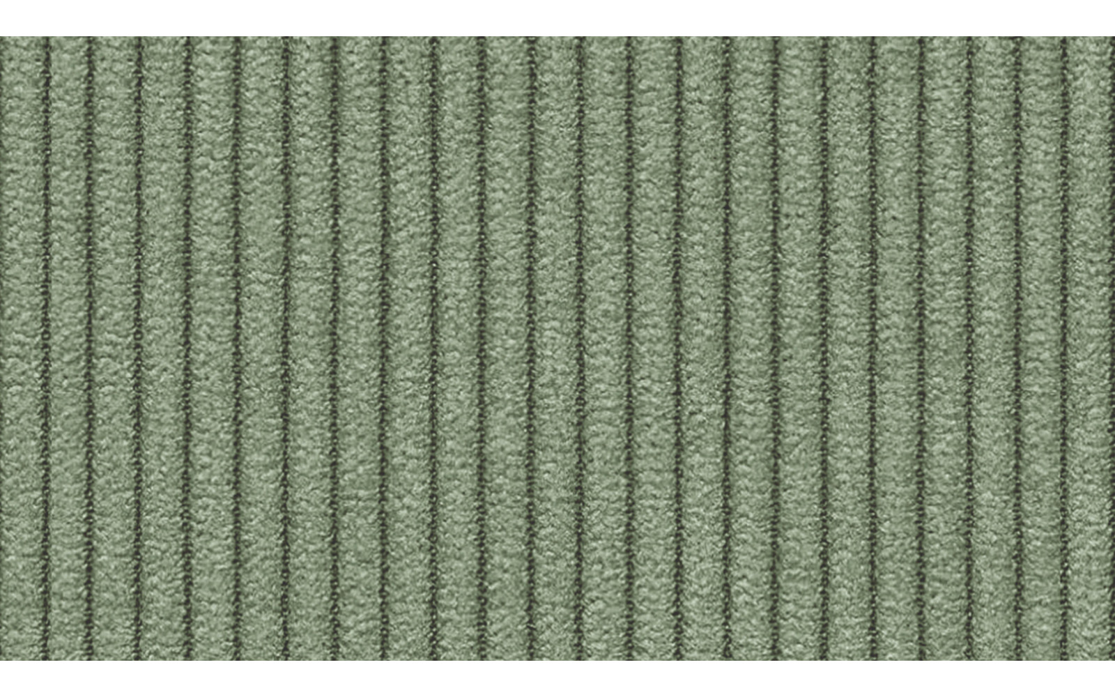 Canapé d'angle droit 3 places tissu sauge - TAUER