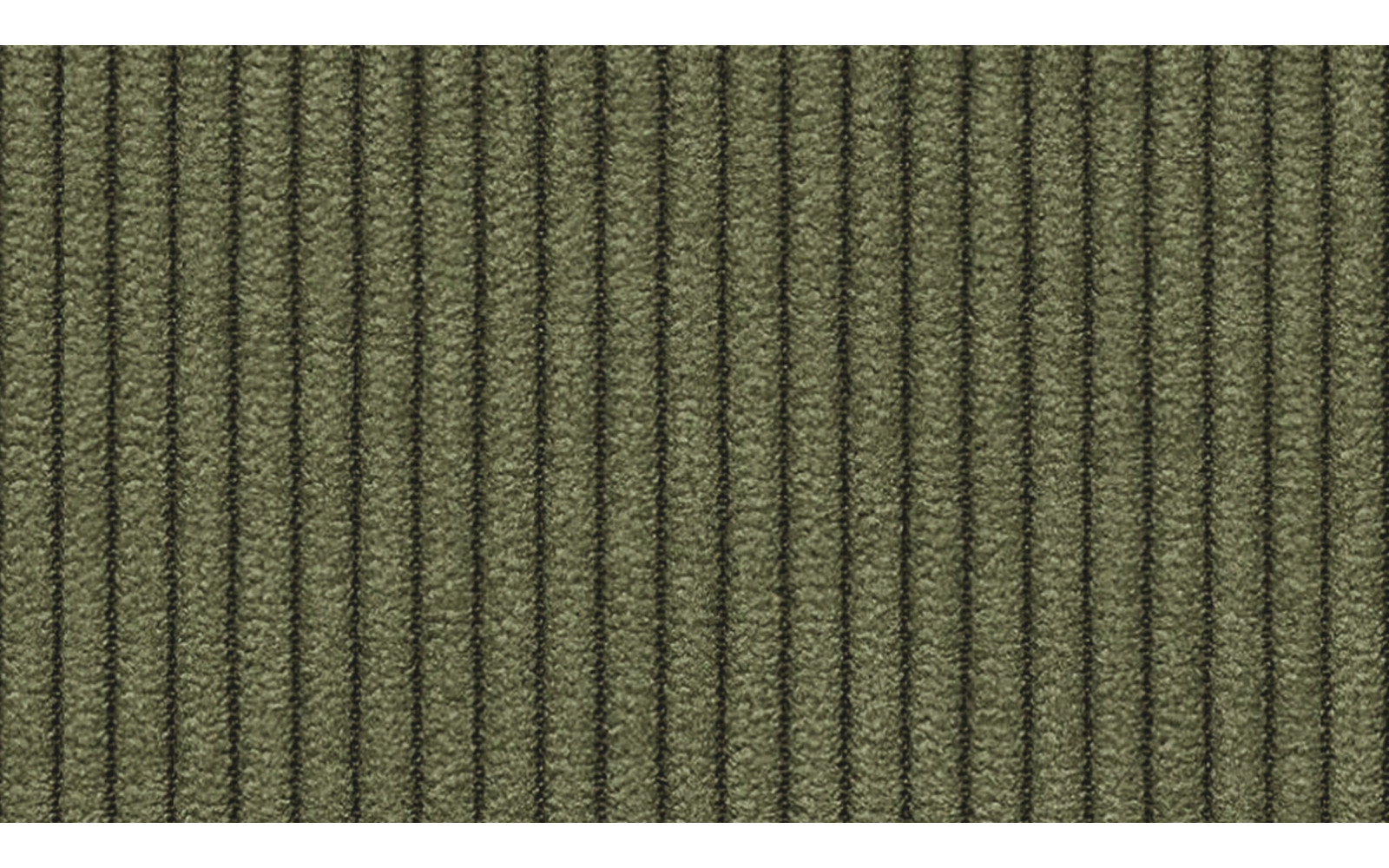 Canapé d'angle droit 3 places tissu olive - TAUER