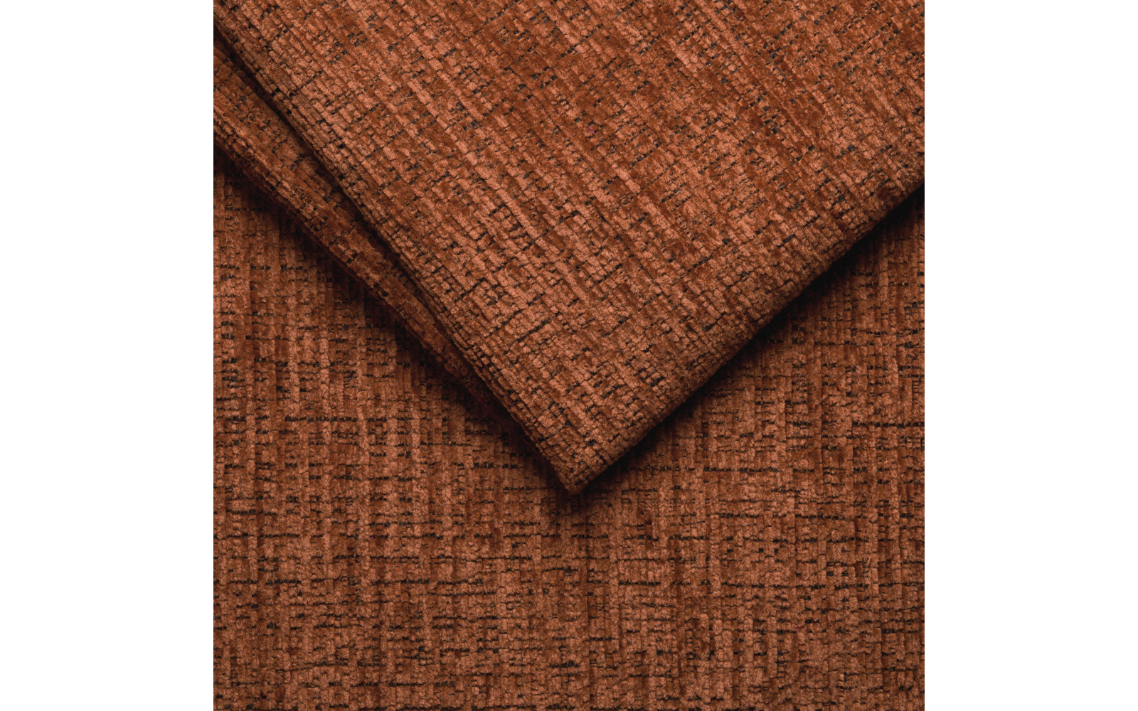 Canapé RODEN 3 places avec 2 Relax, tissu orange foncé