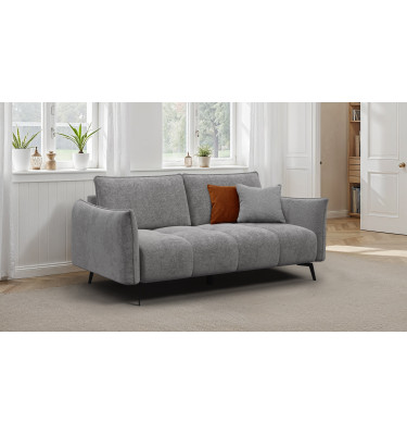 Canapé 2,5 places AERA, gris chaud