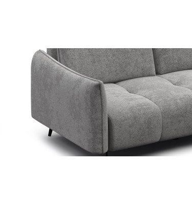 Canapé 2,5 places AERA, gris chaud