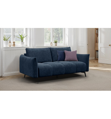 Canapé 2,5 places AERA, bleu marine