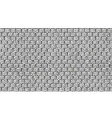 Canapé d’angle 4 places droit FEBE, gris clair