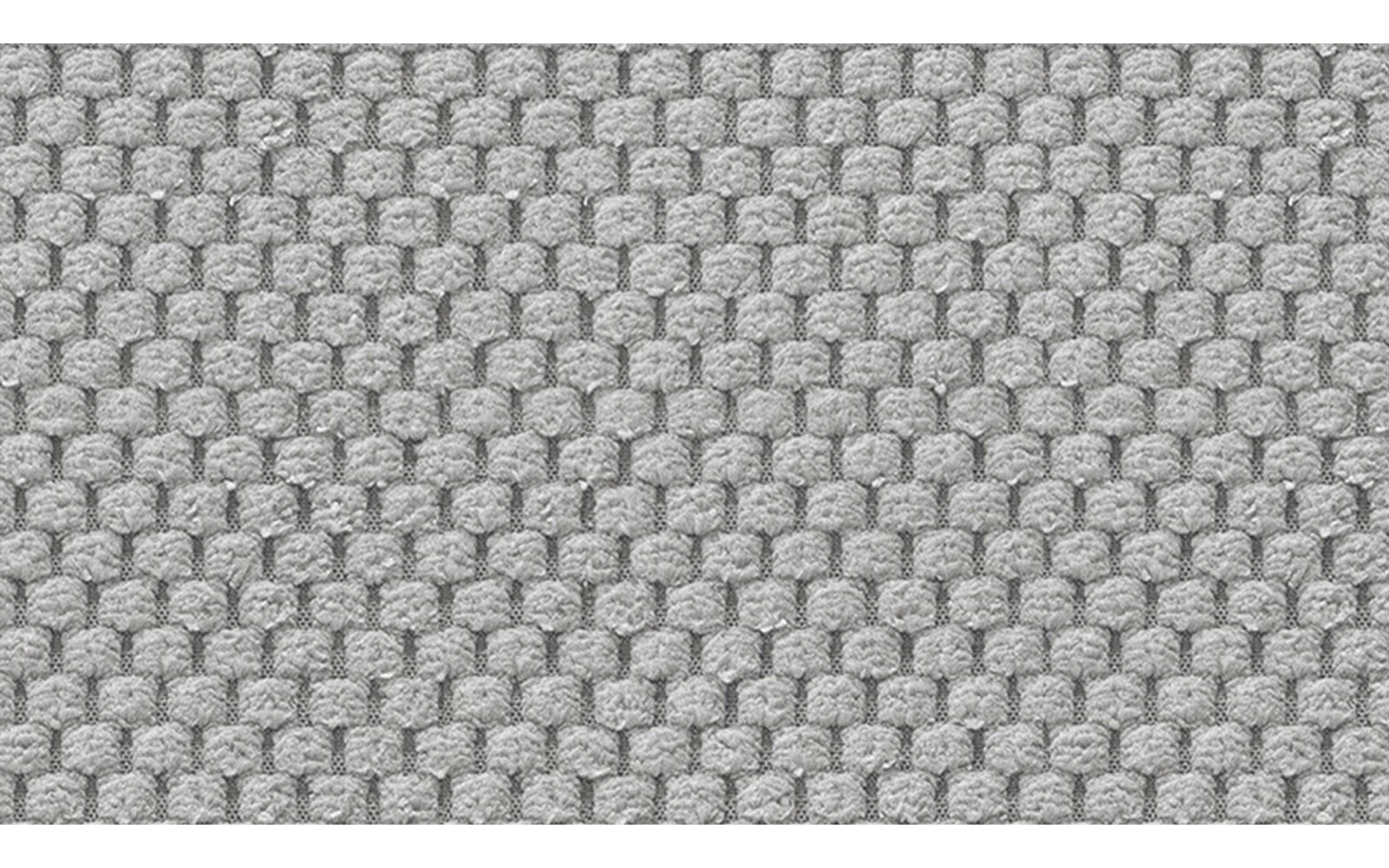 Canapé d’angle 4 places droit FEBE, gris clair