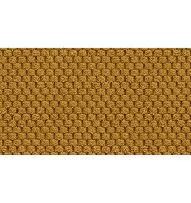 Canapé d’angle 4 places gauche FEBE, jaune foncé