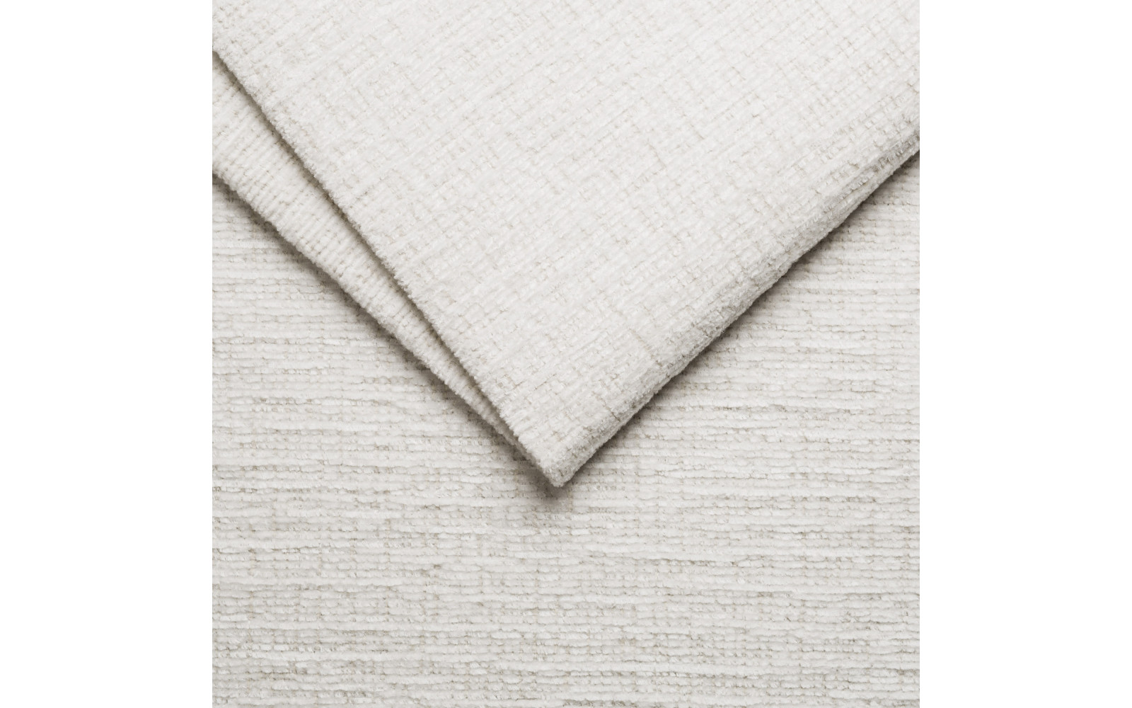 Canapé 2 places MORELLO, tissu crème