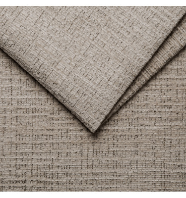 Canapé d'angle 4 places MORELLO avec 1 x Relax Zero Gravity, tissu beige