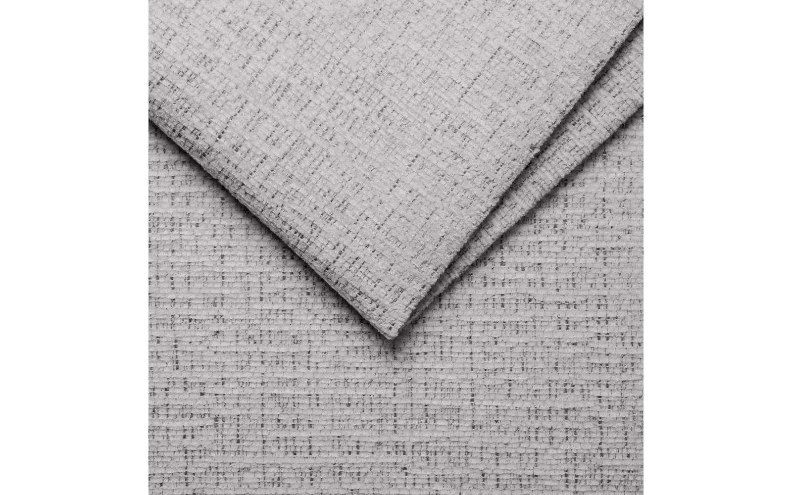 Canapé d'angle 4 places MORELLO avec 1 x Relax Zero Gravity, tissu gris clair