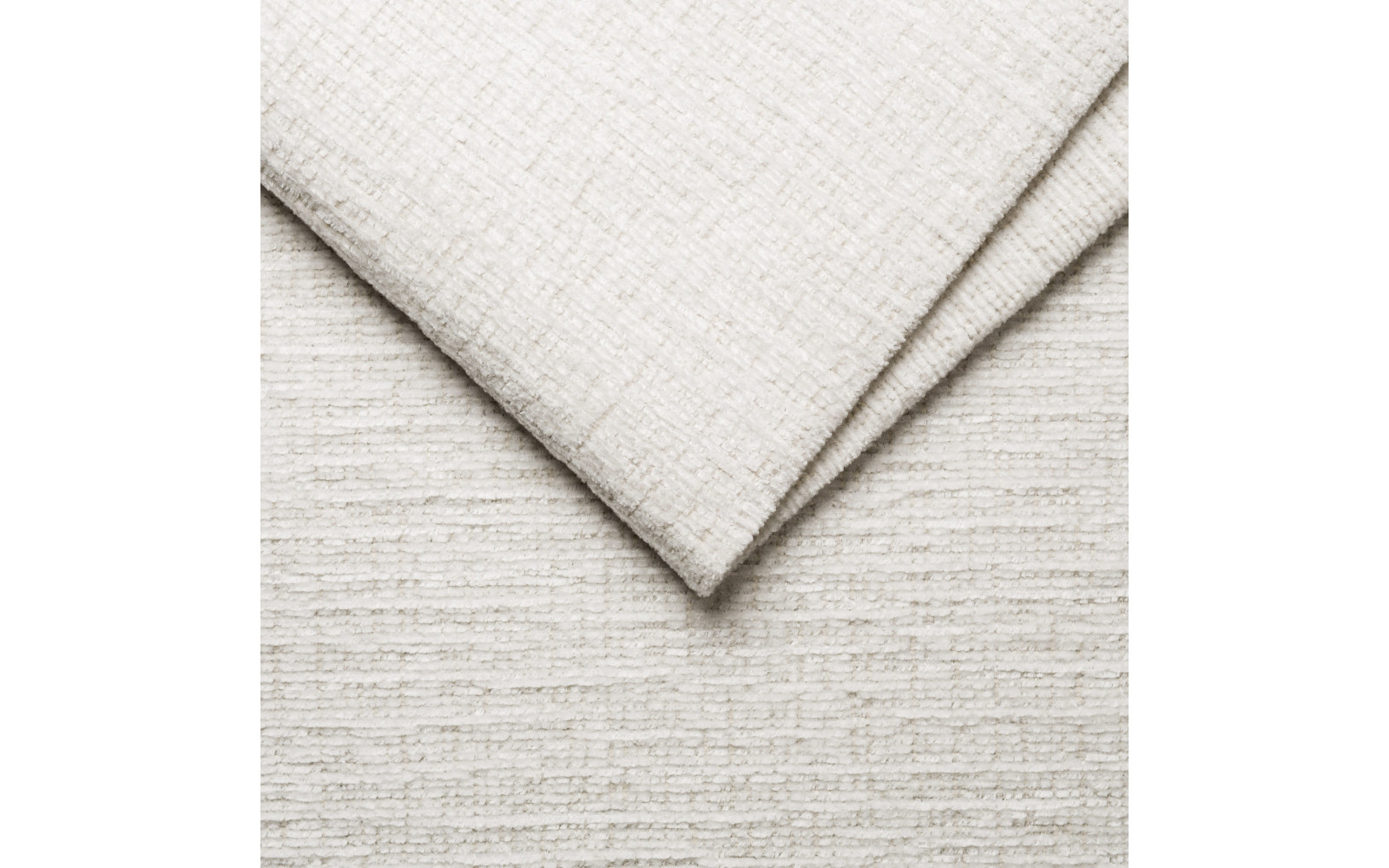 Canapé d'angle 4 places RODEN avec Relax, tissu crème