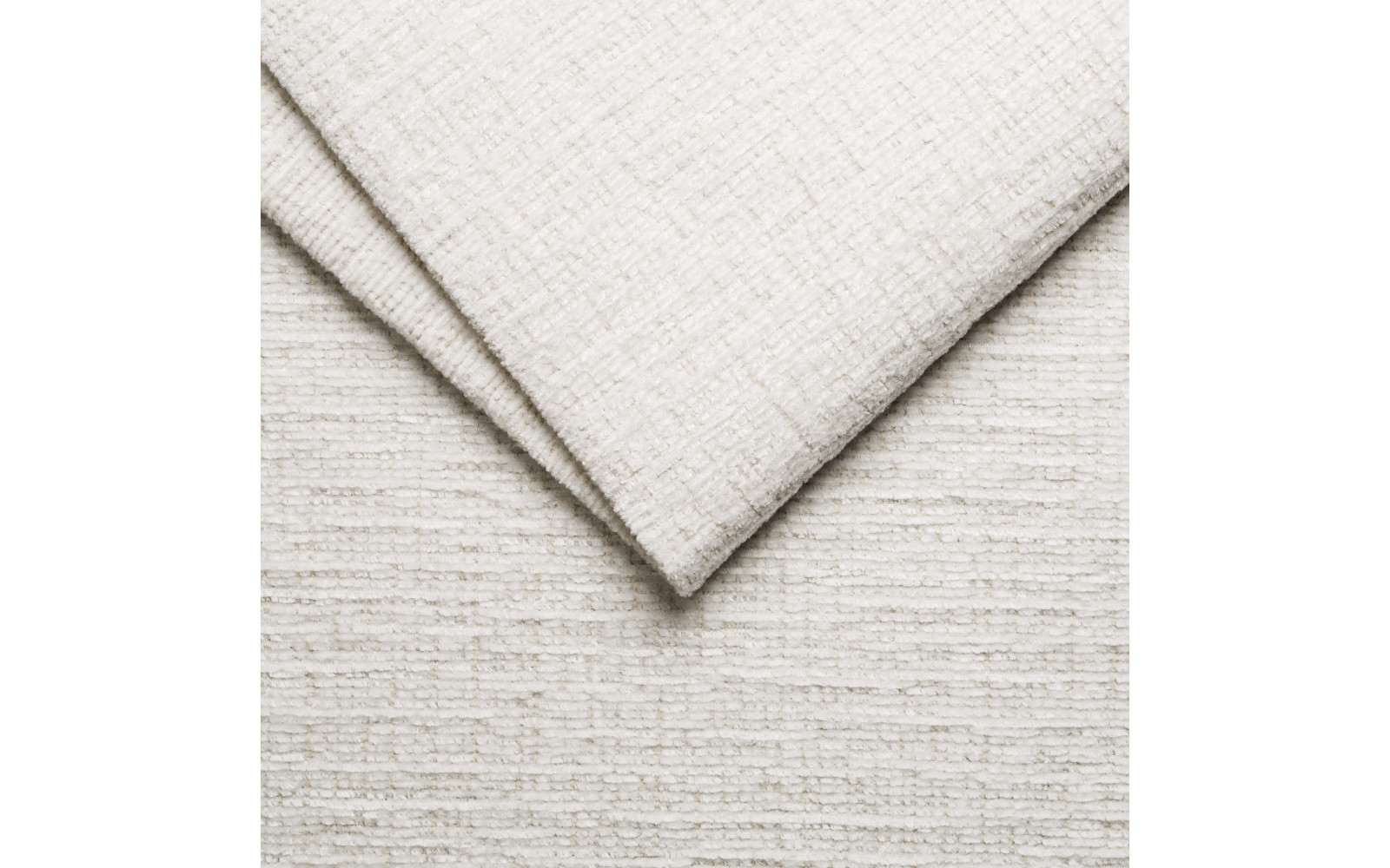 Canapé d'angle 4 places RODEN avec Relax, tissu crème