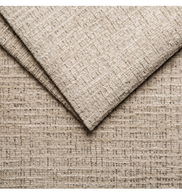Canapé d'angle 4 places RODEN avec Relax, tissu beige