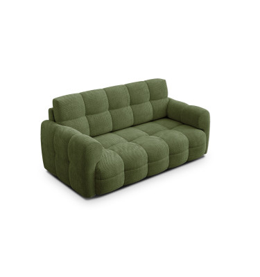 Canapé 2,5 places MELLOW, tissu vert
