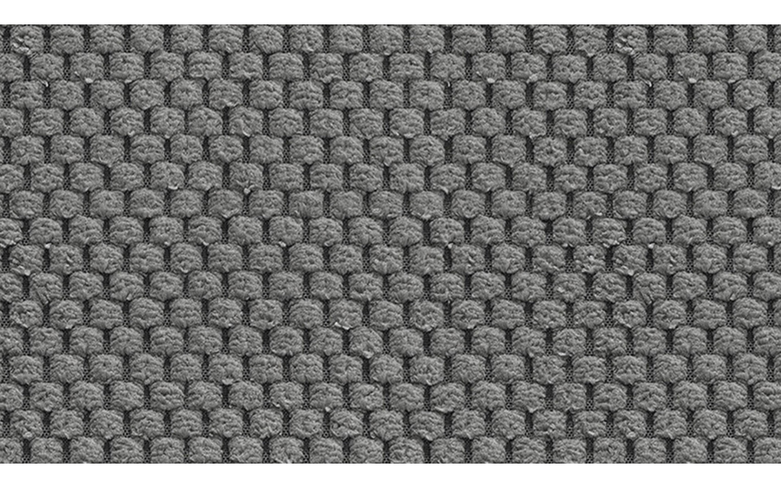 Canapé d'angle gauche 3 places MELLOW, tissu gris