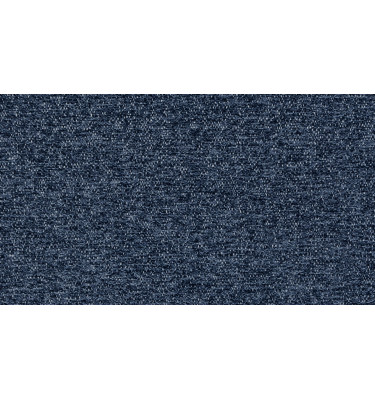 Canapé d'angle 4 places SORENO, tissu bleu marine