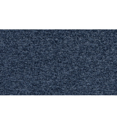 Canapé d'angle 4 places SORENO, tissu bleu marine