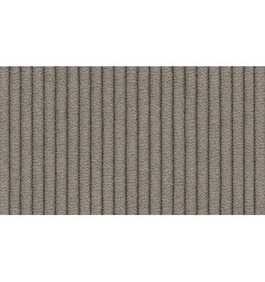 Canapé d'angle gauche 3 places VILT, tissu taupe