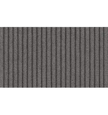 Canapé d'angle gauche 3 places VILT, tissu gris foncé