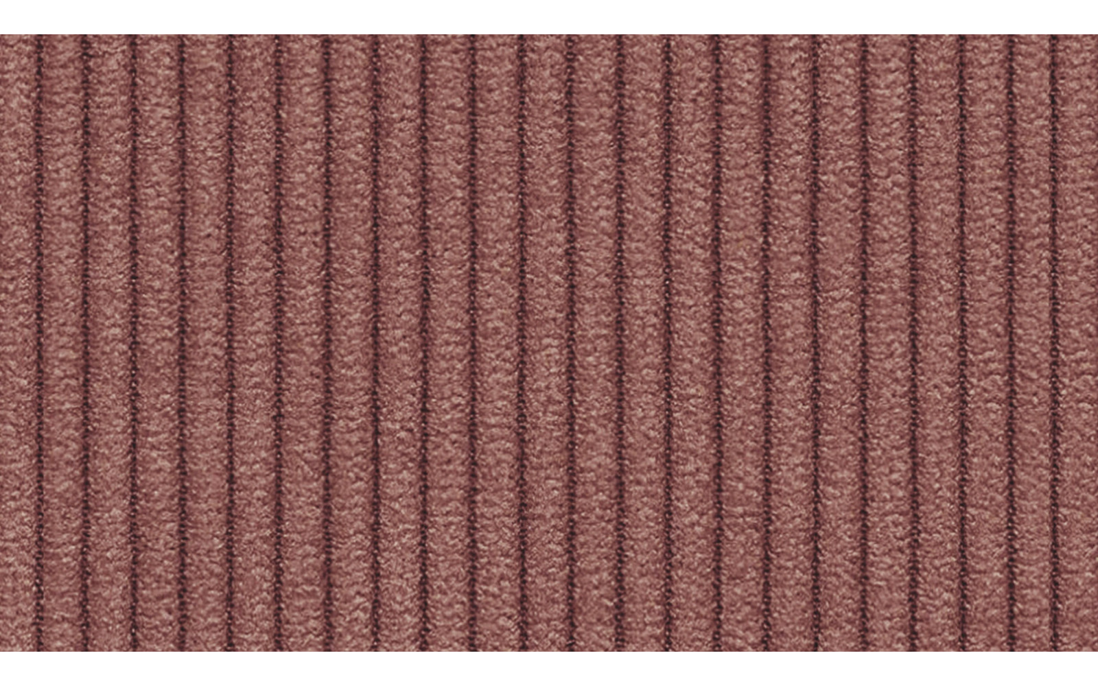 Canapé d'angle gauche 3 places VILT, tissu rose