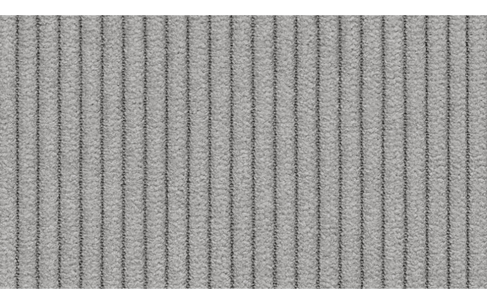 Canapé d'angle gauche 3 places VILT, tissu gris clair