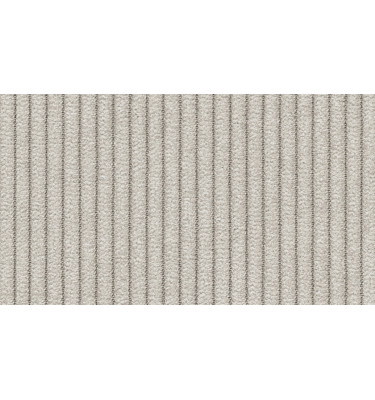 Canapé d'angle droit 3 places VILT, tissu blanc