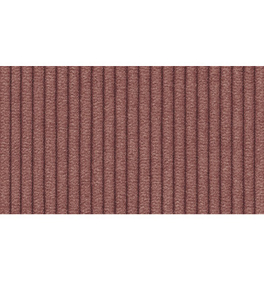 Canapé d'angle droit 3 places VILT, tissu rose