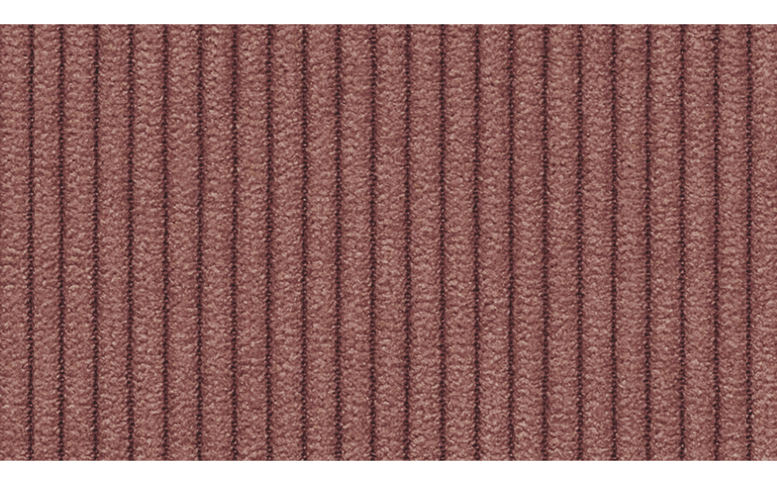 Canapé d'angle droit 3 places VILT, tissu rose