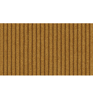 Canapé d'angle droit 3 places VILT, tissu jaune foncé