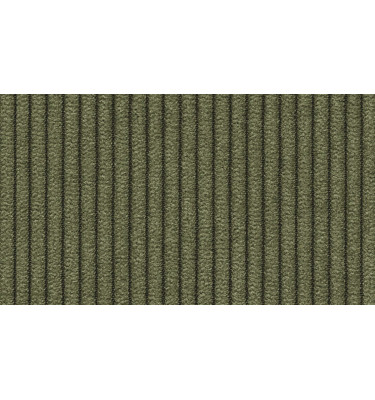 Canapé d'angle droit 3 places VILT, tissu olive