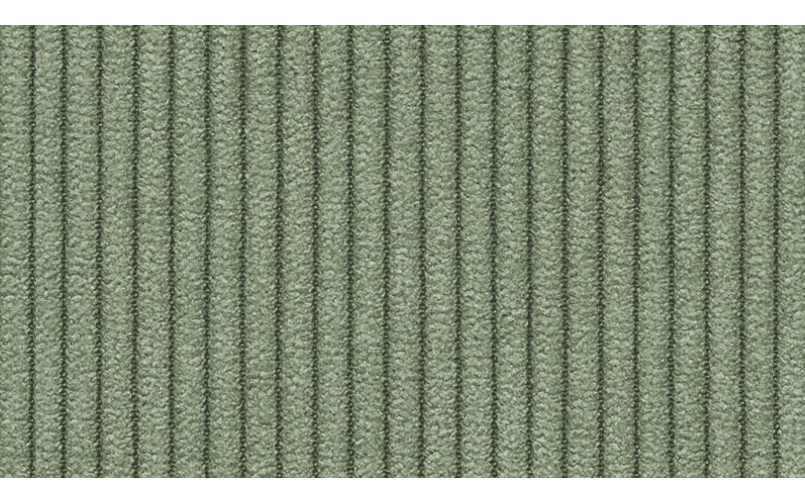 Canapé d'angle droit 3 places VILT, tissu sauge