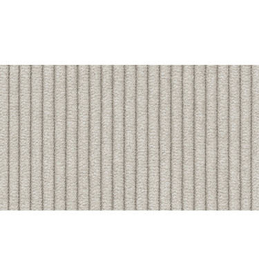 Canapé 2 places VILT, tissu blanc