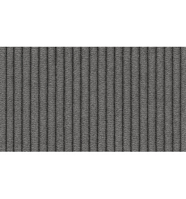 Canapé 2 places VILT, tissu gris foncé