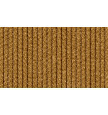 Canapé 2 places VILT, tissu jaune foncé