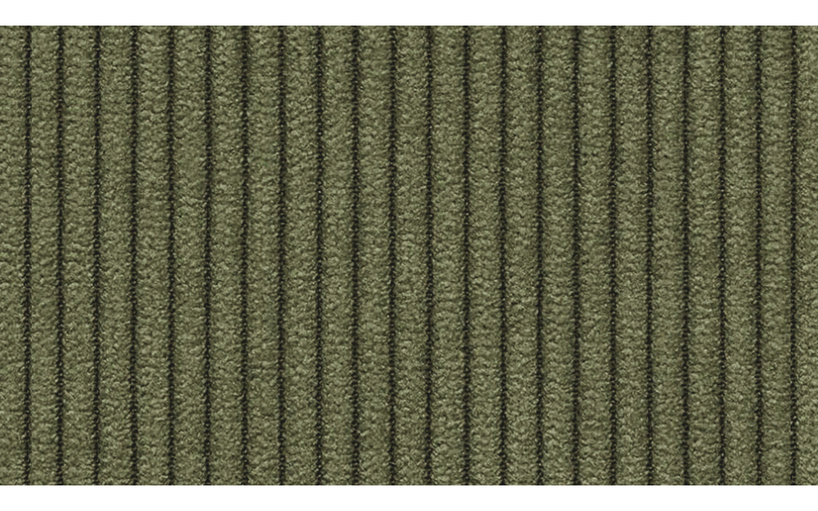 Canapé 2 places VILT, tissu olive