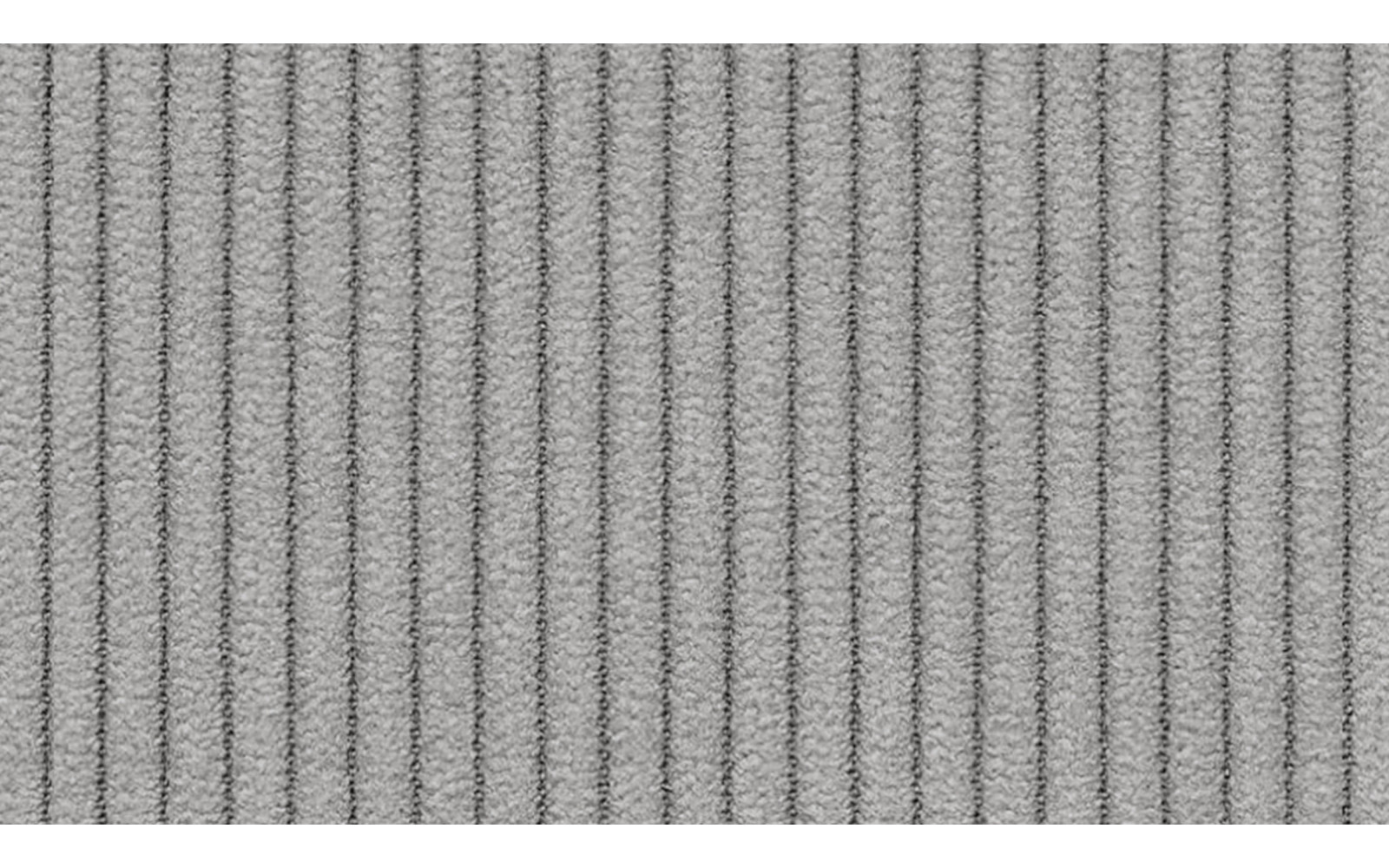 Canapé 2 places VILT, tissu gris clair