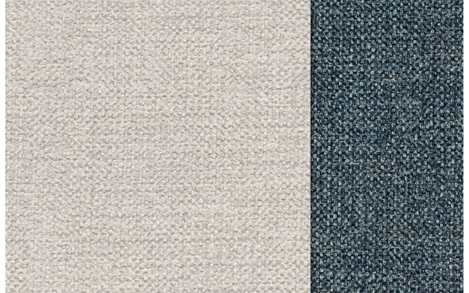 Canapé d'angle gauche 4 places OTTO, tissu crème