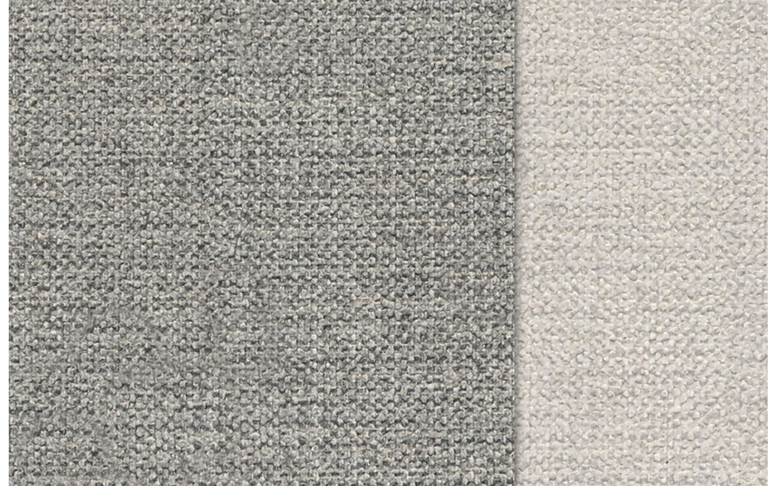 Canapé d'angle gauche 4 places OTTO, tissu gris