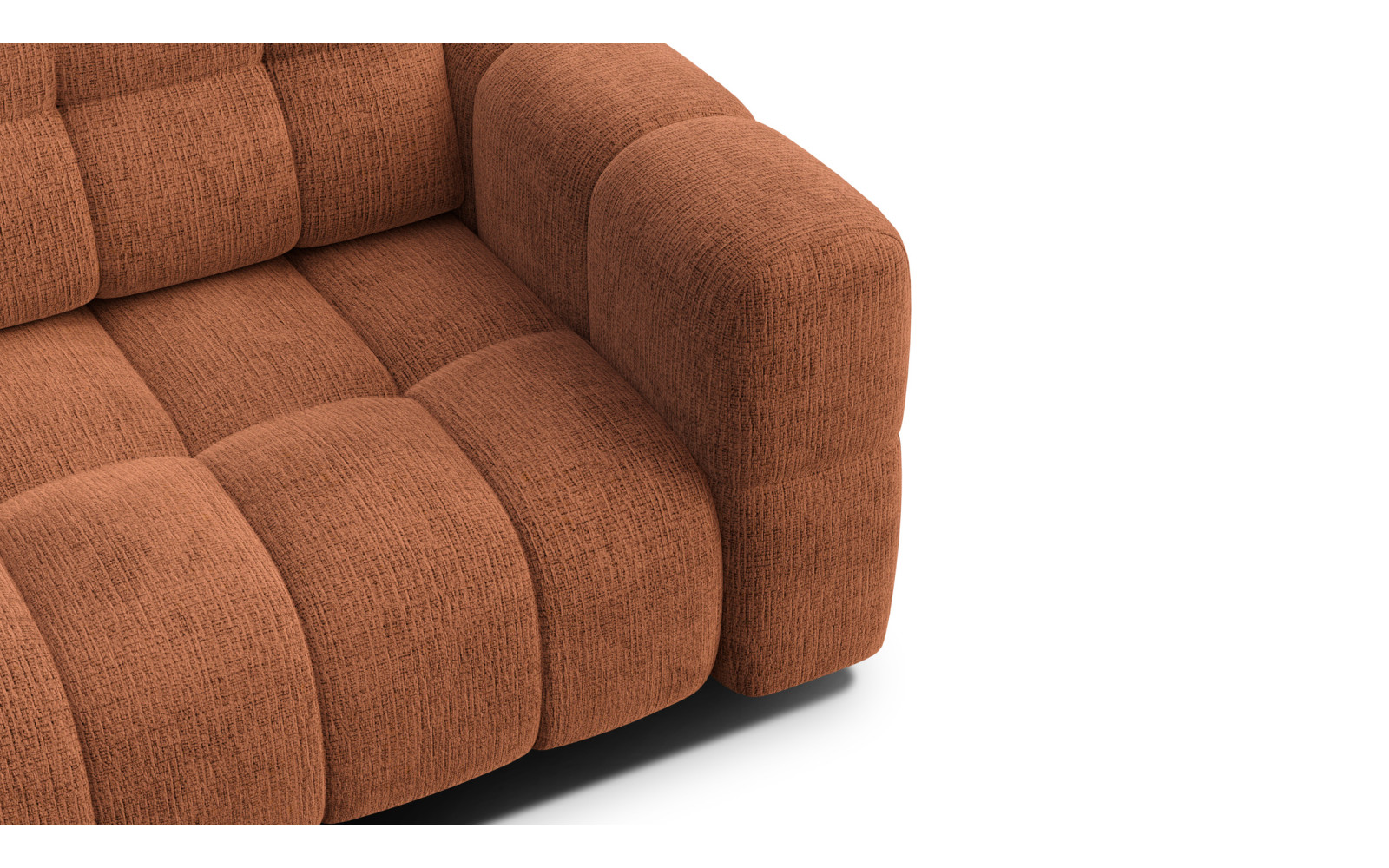 Canapé CLOUDI 2,5 places, orange